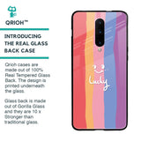 Lucky Abstract Glass Case for OnePlus 7 Pro