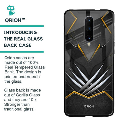 Black Warrior Glass Case for OnePlus 7 Pro