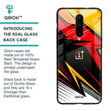 Race Jersey Pattern Glass Case For OnePlus 7 Pro