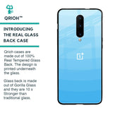 Wavy Blue Pattern Glass Case for OnePlus 7 Pro