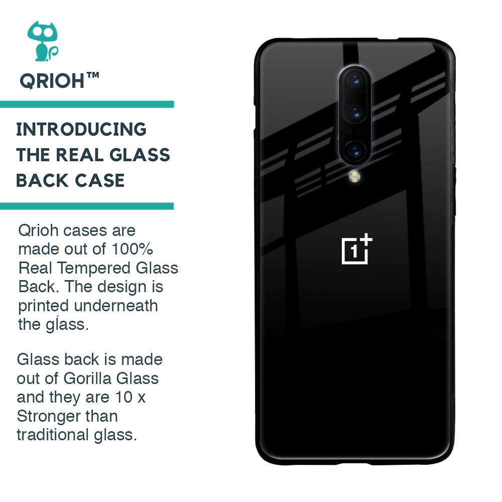 Jet Black Glass Case for OnePlus 7 Pro