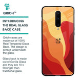 Magma Color Pattern Glass Case for OnePlus 7 Pro