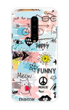 Happy Doodle OnePlus 7 Pro Back Cover