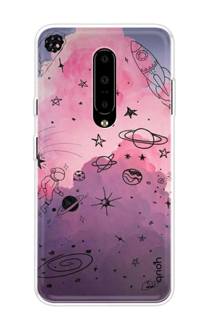 Space Doodles Art OnePlus 7 Pro Back Cover