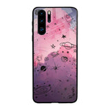 Space Doodles Huawei P30 Pro Glass Back Cover Online