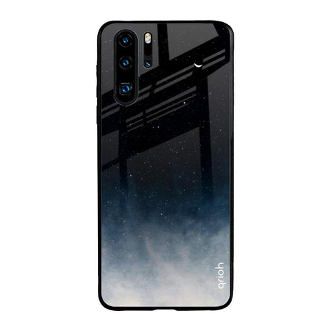Black Aura Huawei P30 Pro Glass Back Cover Online