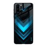 Vertical Blue Arrow Huawei P30 Pro Glass Back Cover Online