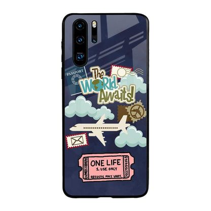 Tour The World Huawei P30 Pro Glass Back Cover Online