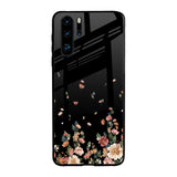Floating Floral Print Huawei P30 Pro Glass Back Cover Online