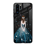 Queen Of Fashion Huawei P30 Pro Glass Back Cover Online