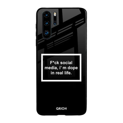 Dope In Life Huawei P30 Pro Glass Back Cover Online
