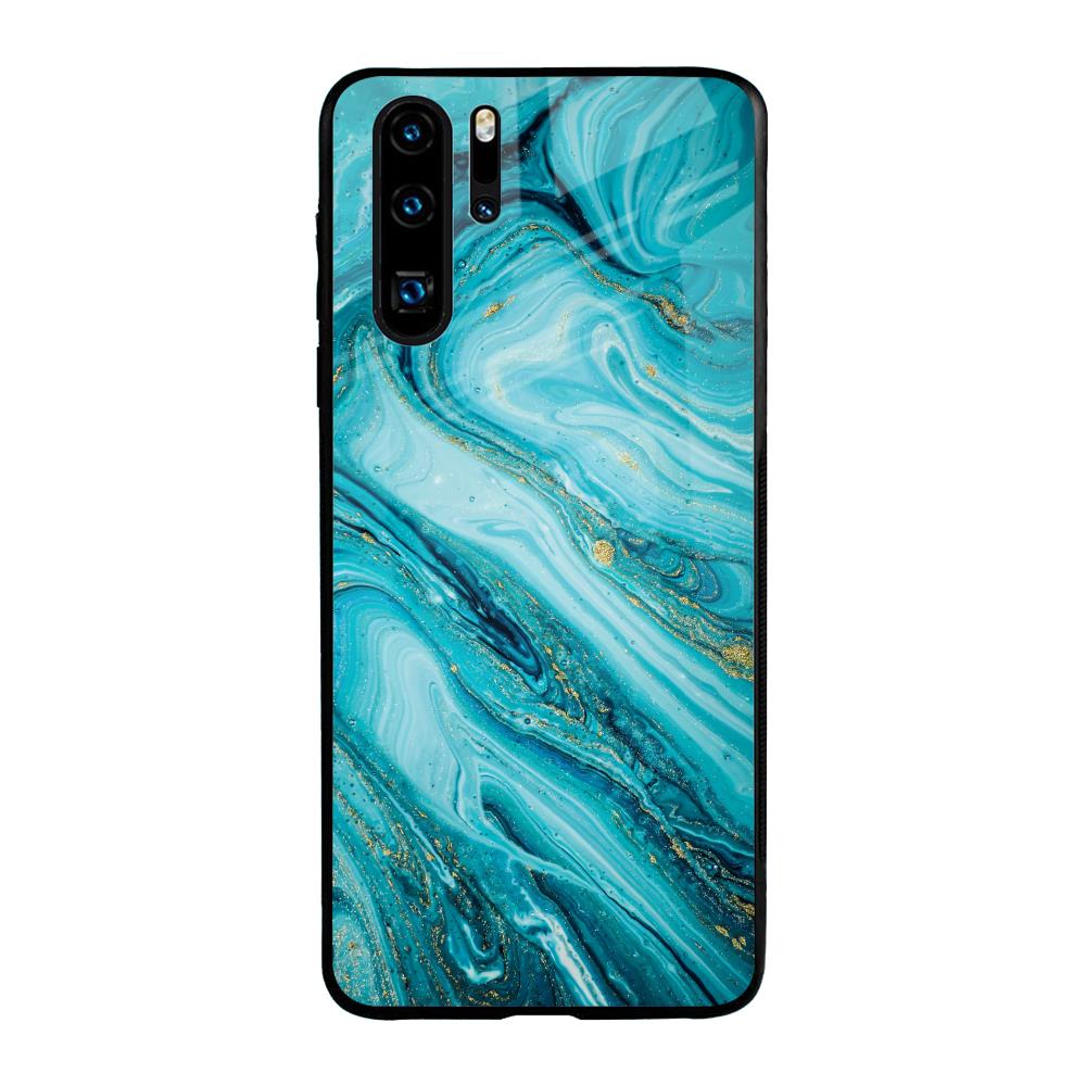 Ocean Marble Huawei P30 Pro Glass Back Cover Online