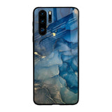 Blue Cool Marble Huawei P30 Pro Glass Back Cover Online