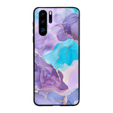 Alcohol ink Marble Huawei P30 Pro Glass Back Cover Online