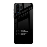 Black Soul Huawei P30 Pro Glass Back Cover Online