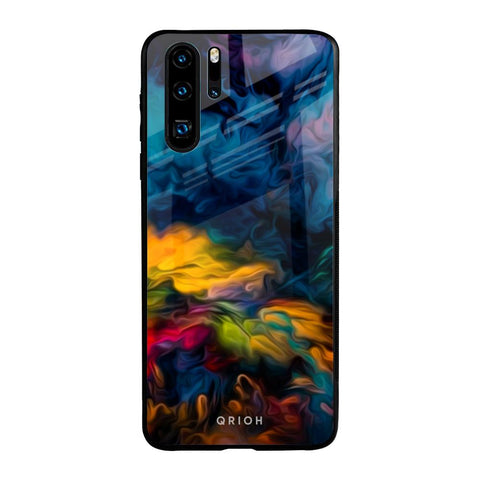 Multicolor Oil Painting Huawei P30 Pro Glass Back Cover Online