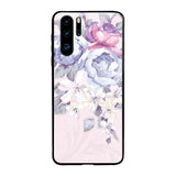 Elegant Floral Huawei P30 Pro Glass Back Cover Online