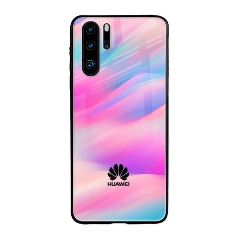 Colorful Waves Huawei P30 Pro Glass Cases & Covers Online