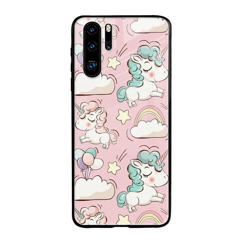 Balloon Unicorn Huawei P30 Pro Glass Cases & Covers Online