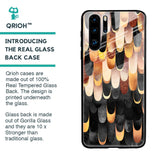 Bronze Abstract Glass Case for Huawei P30 Pro