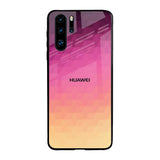 Geometric Pink Diamond Huawei P30 Pro Glass Back Cover Online