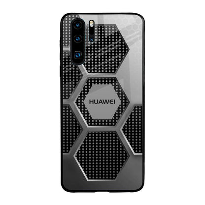 Hexagon Style Huawei P30 Pro Glass Back Cover Online