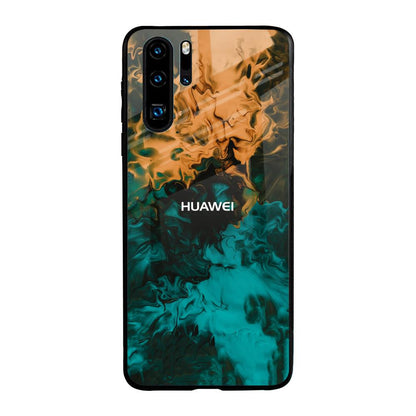 Watercolor Wave Huawei P30 Pro Glass Back Cover Online