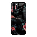 Tropical Art Flower Huawei P30 Pro Glass Back Cover Online