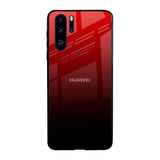Maroon Faded Huawei P30 Pro Glass Back Cover Online