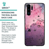 Space Doodles Glass Case for Huawei P30 Pro