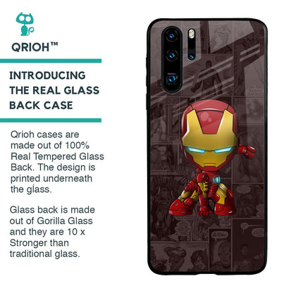 Angry Baby Super Hero Glass Case for Huawei P30 Pro