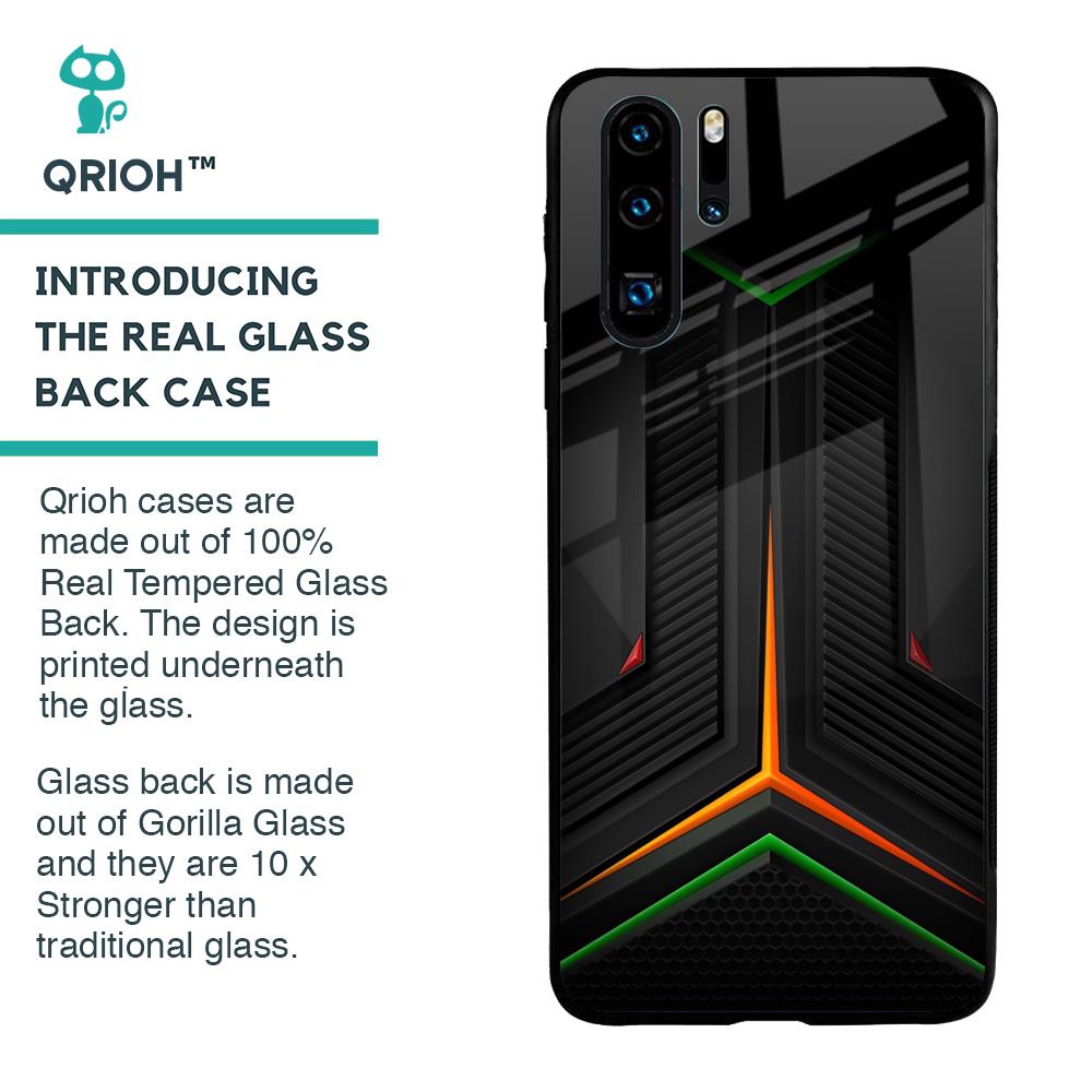 Modern Ultra Chevron Glass Case for Huawei P30 Pro