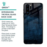 Dark Blue Grunge Glass Case for Huawei P30 Pro