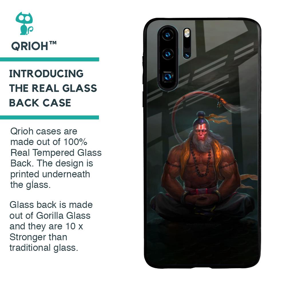 Lord Hanuman Animated Glass Case for Huawei P30 Pro