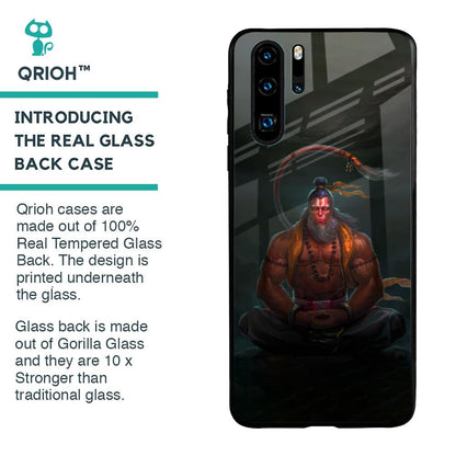 Lord Hanuman Animated Glass Case for Huawei P30 Pro