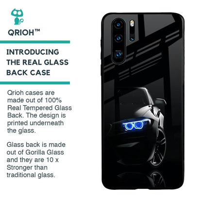 Car In Dark Glass Case for Huawei P30 Pro