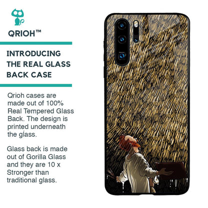 Rain Festival Glass Case for Huawei P30 Pro