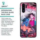 Radha Krishna Art Glass Case for Huawei P30 Pro