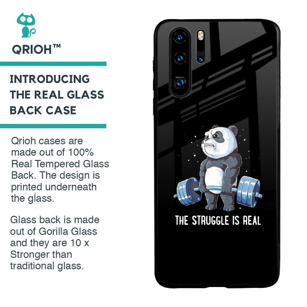 Real Struggle Glass Case for Huawei P30 Pro