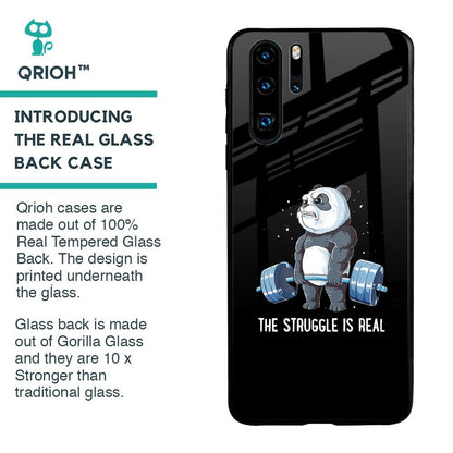 Real Struggle Glass Case for Huawei P30 Pro
