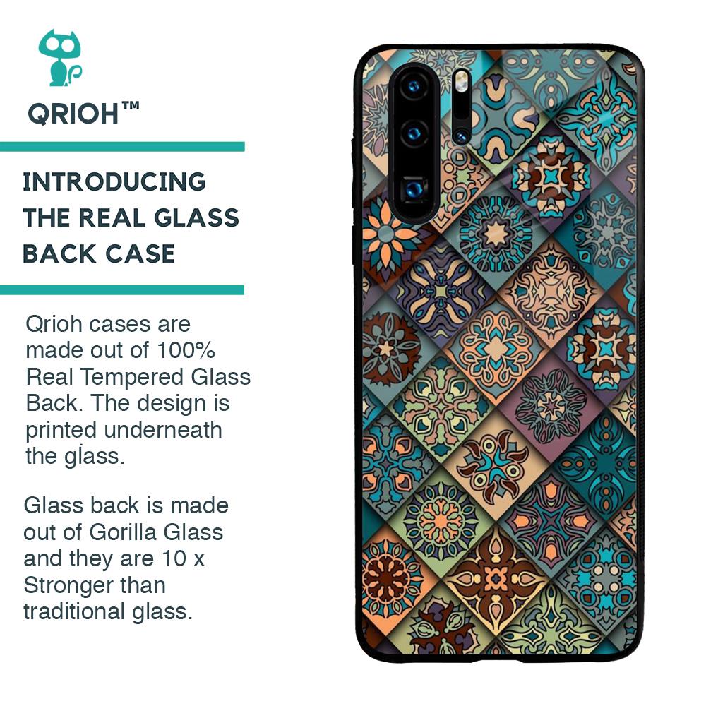 Retro Art Glass case for Huawei P30 Pro