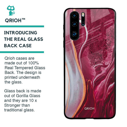 Crimson Ruby Glass Case for Huawei P30 Pro