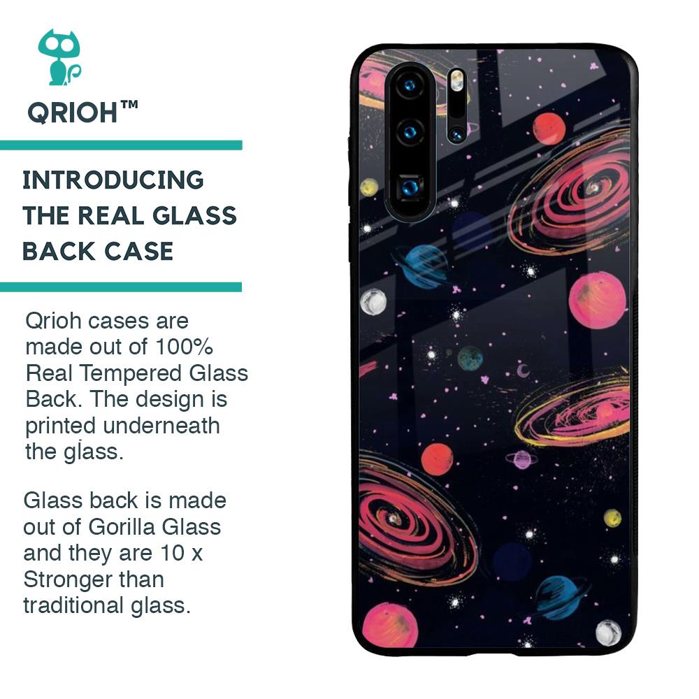 Galaxy In Dream Glass Case For Huawei P30 Pro