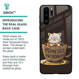 Tea With Kitty Glass Case For Huawei P30 Pro