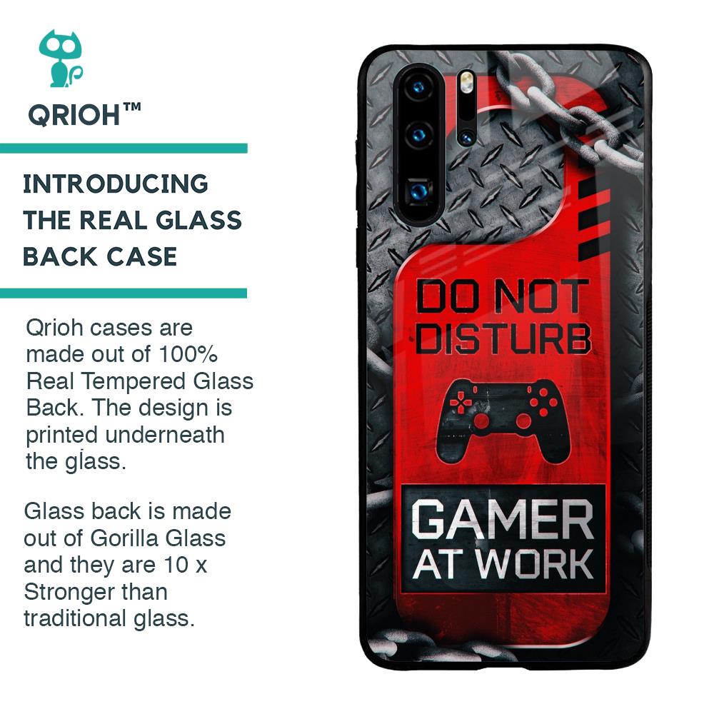 Do No Disturb Glass Case For Huawei P30 Pro