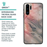Pink And Grey Marble Glass Case For Huawei P30 Pro