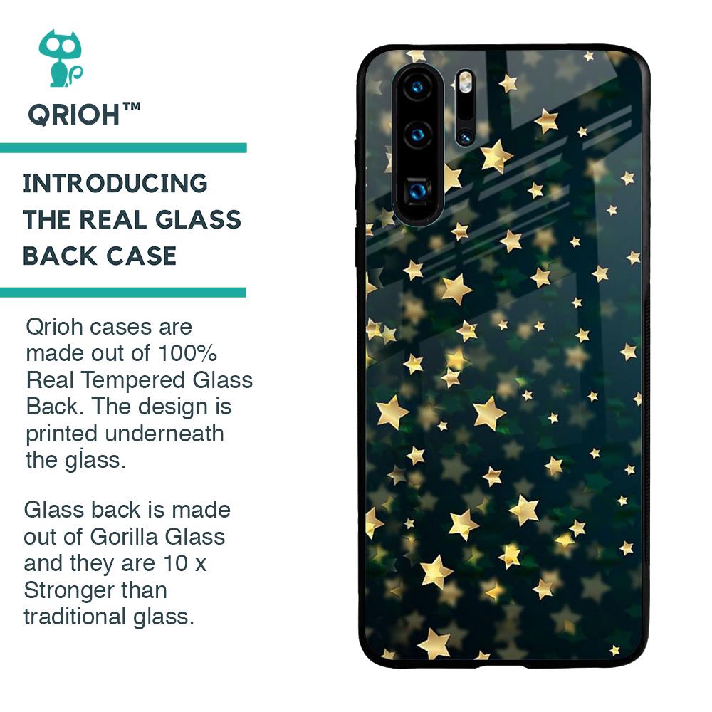 Dazzling Stars Glass Case For Huawei P30 Pro