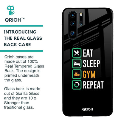 Daily Routine Glass Case for Huawei P30 Pro
