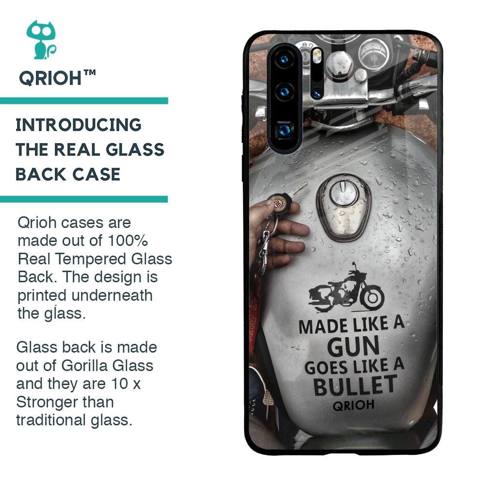 Royal Bike Glass Case for Huawei P30 Pro