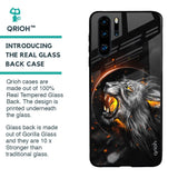 Aggressive Lion Glass Case for Huawei P30 Pro